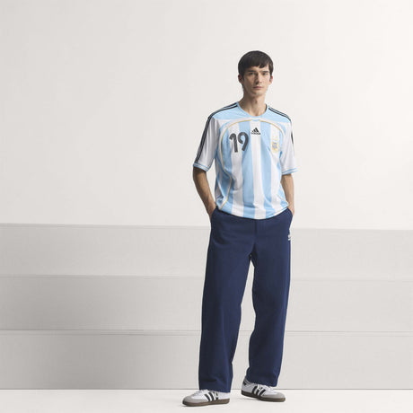 adidas Argentina Home Messi Men's Soccer Jersey 2006 - White/Sky Blue - Best Buy Soccer