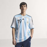 adidas Argentina Home Messi Men's Soccer Jersey 2006 - White/Sky Blue - Best Buy Soccer