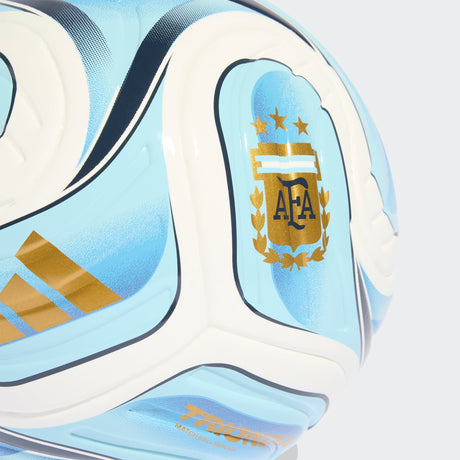 adidas Argentina Home Mini Soccer Ball - White/Blue - Best Buy Soccer