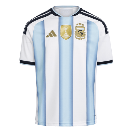 adidas Argentina Home Youth Soccer Jersey 26 - White/Blue - Best Buy Soccer