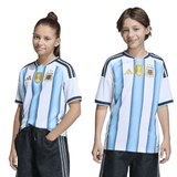 adidas Argentina Home Youth Soccer Jersey 26 - White/Blue - Best Buy Soccer