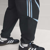 adidas Argentina Men's Soccer Track Pants 2006 - Black/Blue/White - Best Buy Soccer