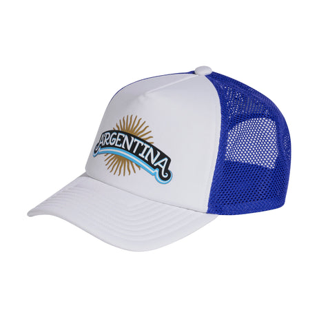 adidas Argentina Trucker Soccer Cap 2026 - Blue/White - Best Buy Soccer