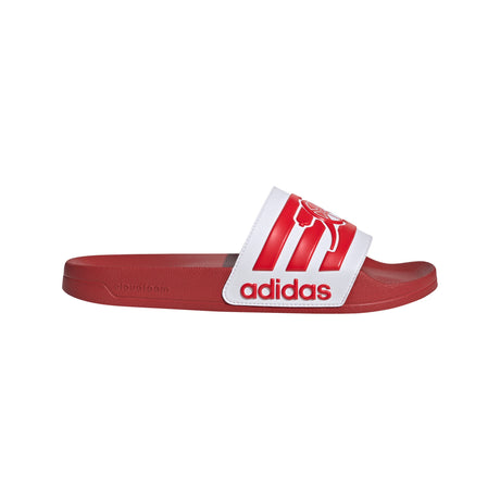 adidas Arsenal Adilette Shower Soccer Slides - Red/White - Best Buy Soccer
