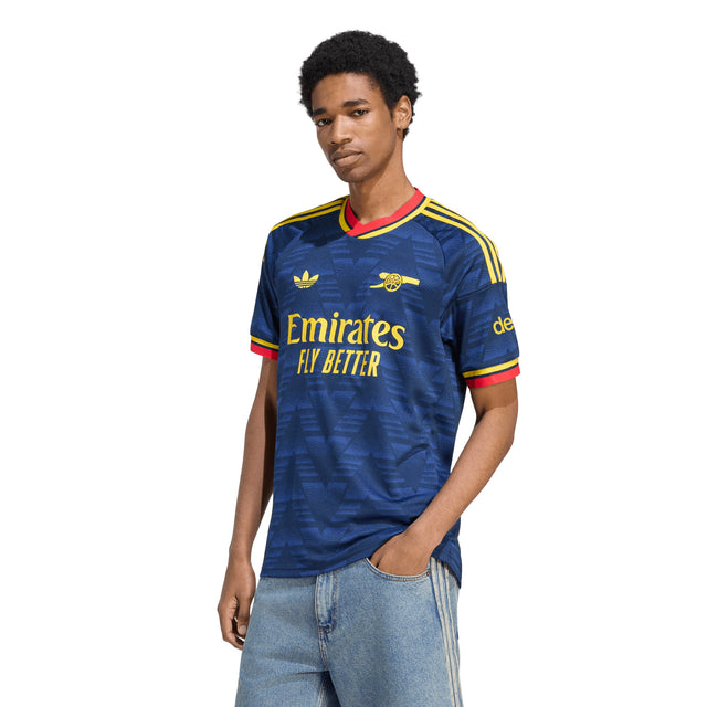 adidas Arsenal FC Away Men's Soccer Jersey 26/27 - Blue - Best Buy Soccer