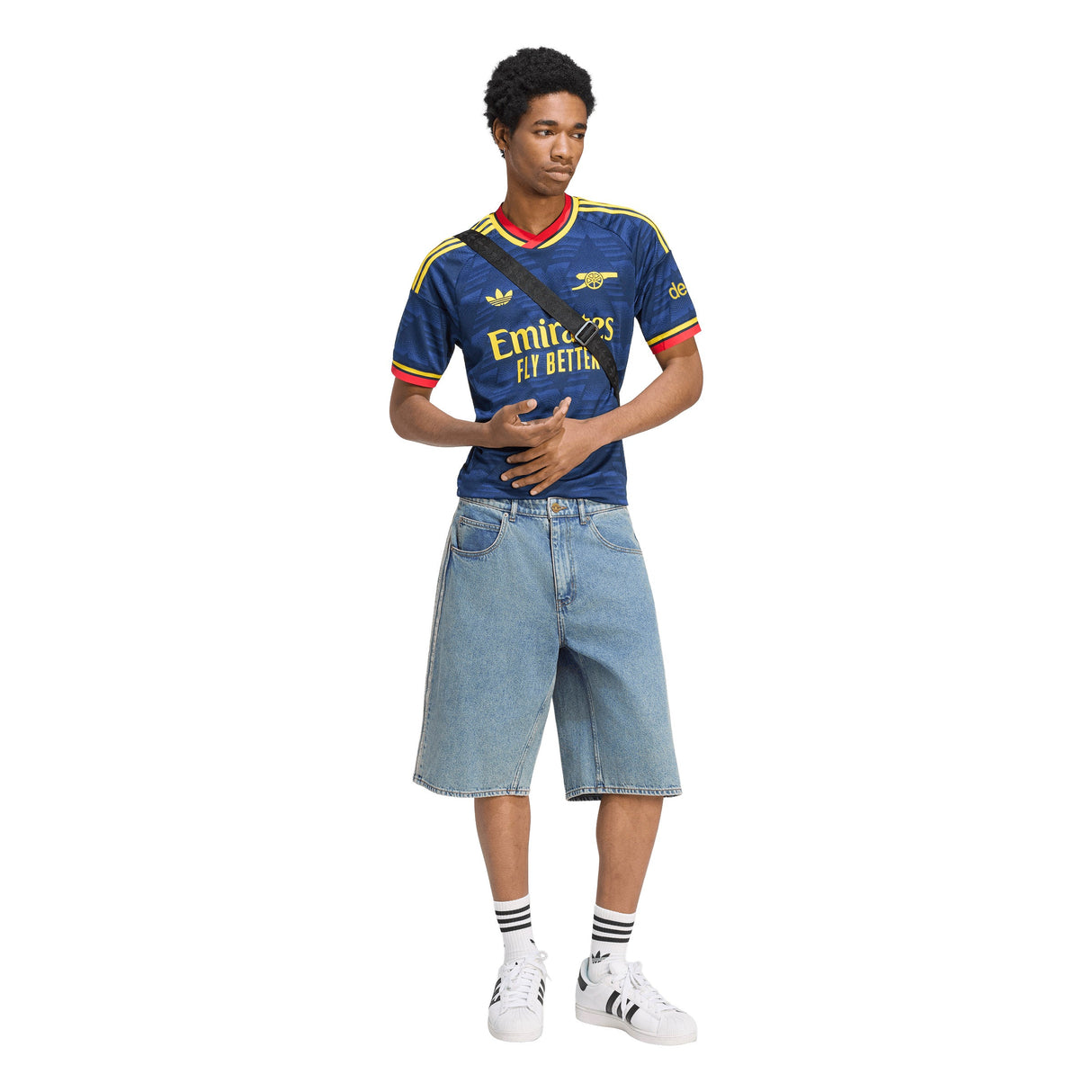 adidas Arsenal FC Away Men's Soccer Jersey 26/27 - Blue - Best Buy Soccer