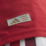 adidas Arsenal FC Home Authentic Men's Soccer Jersey 26/27 - Red - Best Buy Soccer