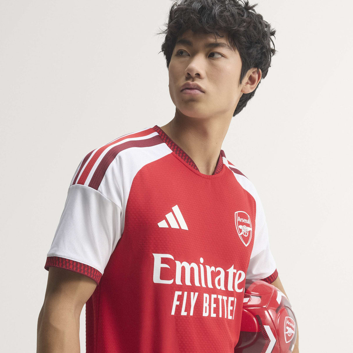 adidas Arsenal FC Home Authentic Men's Soccer Jersey 26/27 - Red - Best Buy Soccer