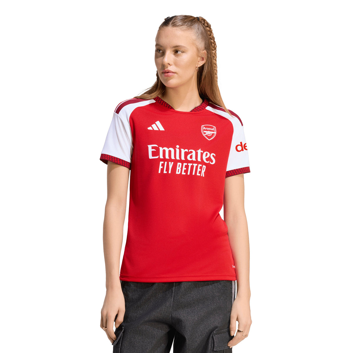 adidas Arsenal FC Home Women's Soccer Jersey 26/27 - Red/White - Best Buy Soccer