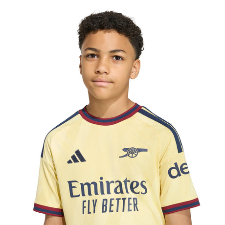 adidas Arsenal FC Third Youth Soccer Jersey 26/27 - Yellow - Best Buy Soccer