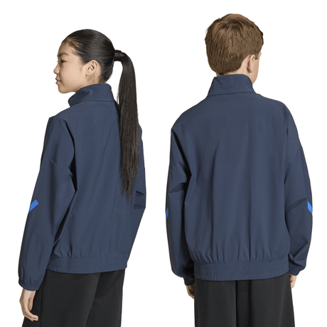 adidas Arsenal FC Z.N.E Youth Anthem Soccer Jacket - Navy - Best Buy Soccer