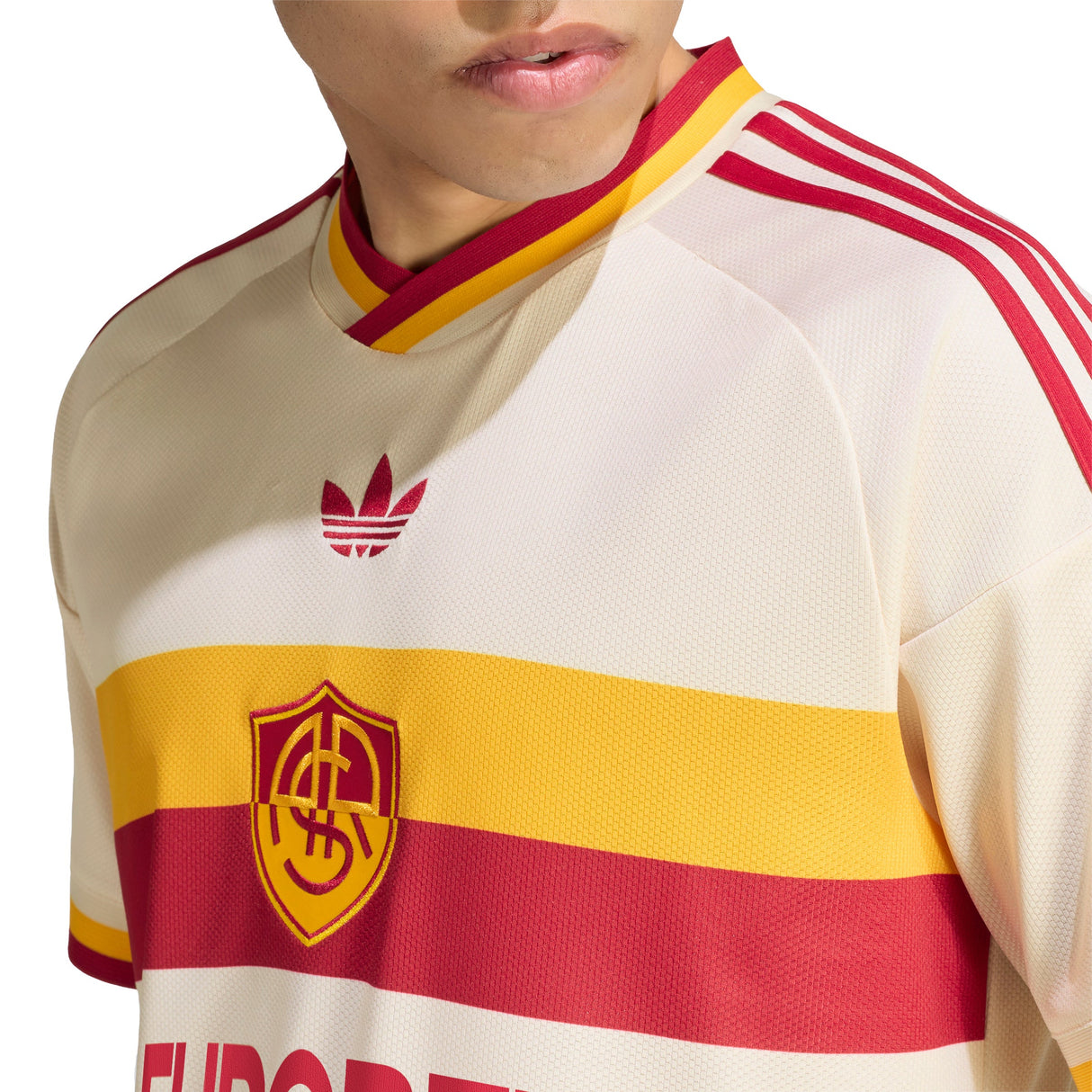 adidas AS Roma Away Men's Soccer Jersey 26/27 - White - Best Buy Soccer