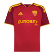 adidas AS Roma Home Youth Soccer Jersey 26/27 - Red - Best Buy Soccer