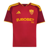 adidas AS Roma Home Youth Soccer Jersey 26/27 - Red - Best Buy Soccer