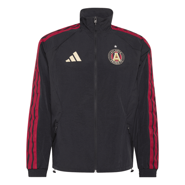 adidas Atlanta United FC Anthem Men's Soccer Jacket - Black/Gold - Best Buy Soccer