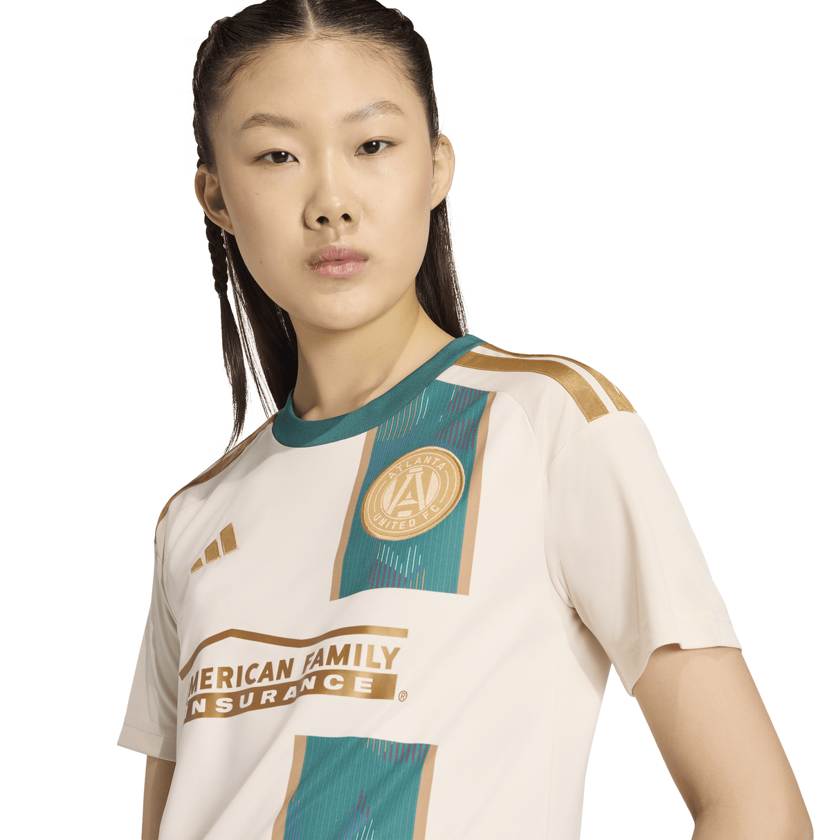 adidas Atlanta United FC Away Women's Soccer Jersey 26/27 - Beige - Best Buy Soccer