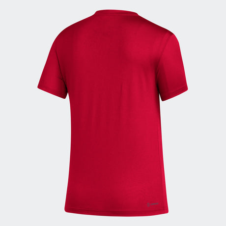 adidas Atlanta United Pre Game Women's Tee - Victory Red - Best Buy Soccer