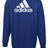 adidas Back Logo Long Sleeve Cotton Tee - Royal - Best Buy Soccer