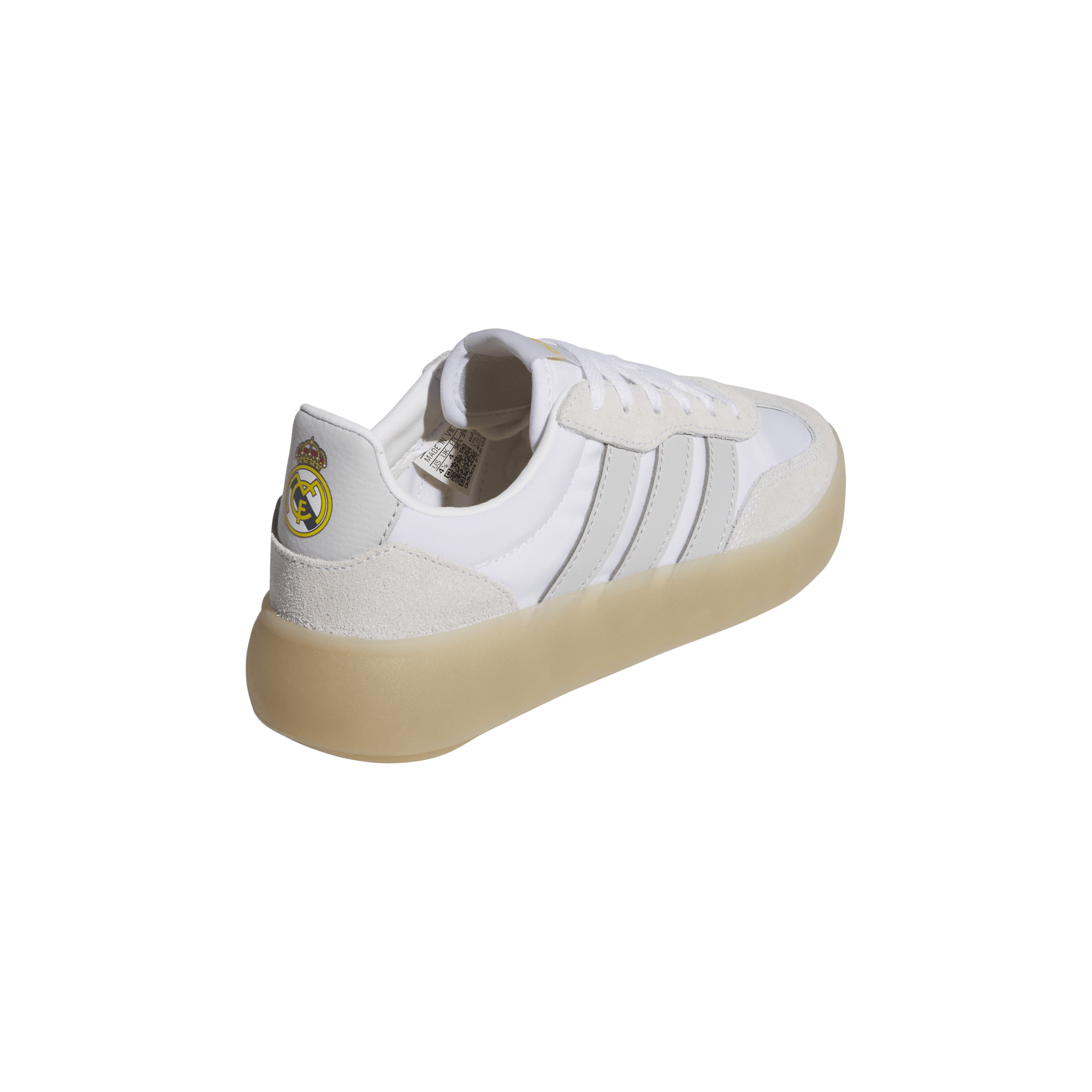 adidas Barreda Decode Real Madrid Shoes Youth - White - Best Buy Soccer