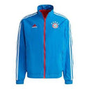 adidas Bayer M AnthemJacket Royal/Red - Best Buy Soccer