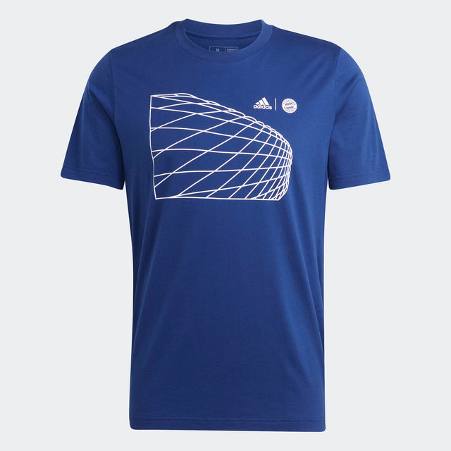 adidas Bayern Munich Graphic Tee - Victory Blue - Best Buy Soccer