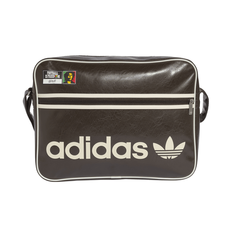 adidas Bob Marley Airliner Shoulder Bag - Brown/White - Best Buy Soccer