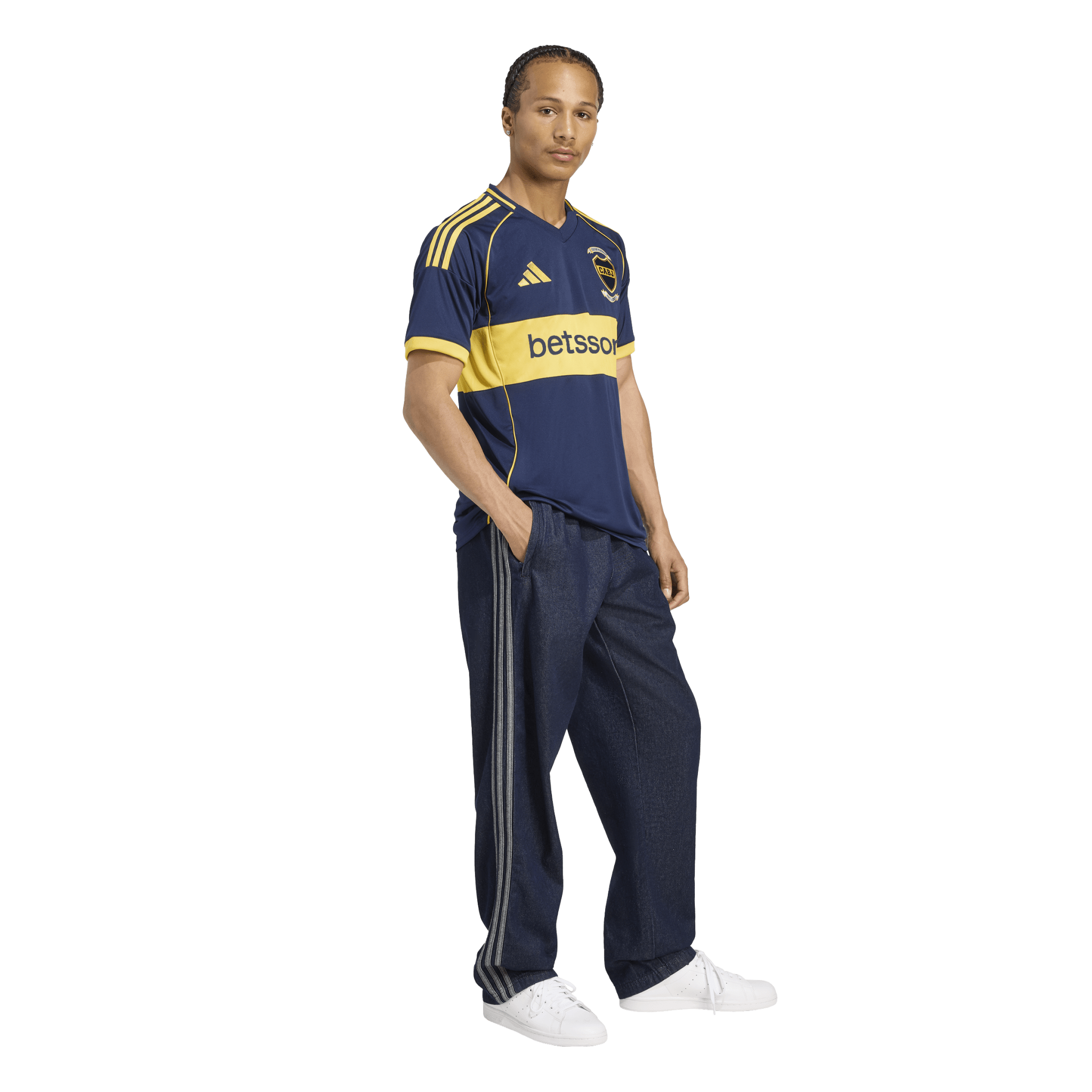 adidas Boca Juniors Home Men's Soccer Jersey 25/26 - Blue - Best Buy Soccer