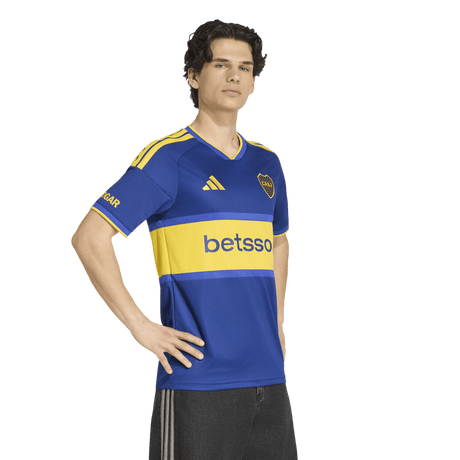 adidas Boca Juniors Home Men's Soccer Jersey 26/27 - Blue/Gold - Best Buy Soccer