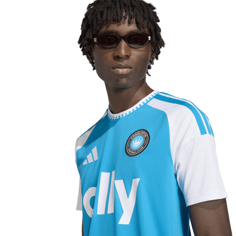 adidas Charlotte FC Home Men's Soccer Jersey 26/27 - Blue - Best Buy Soccer