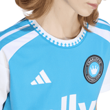 adidas Charlotte FC Home Women's Soccer Jersey 26/27 - Blue - Best Buy Soccer