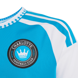 adidas Charlotte FC Home Youth Soccer Jersey 26/27 - Blue - Best Buy Soccer