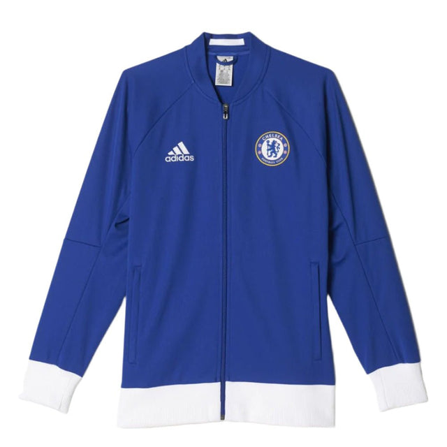 adidas Chelsea Anthem Jacket Blue/White - Best Buy Soccer