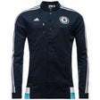 adidas Chelsea Anthem Jacket Dark Marine/White/Intense Blue - Best Buy Soccer