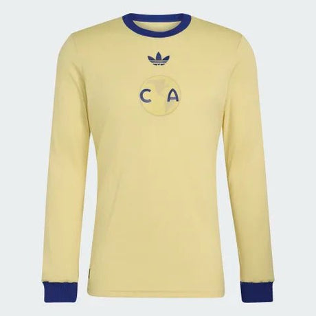 adidas Club America Anniversary Long Sleeve Men's Soccer Jersey 26/27 - Yellow - Best Buy Soccer