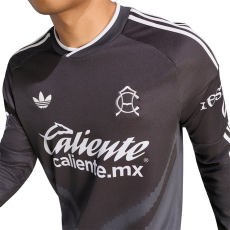 adidas Club America Away Long Sleeve Men's Soccer Jersey 26/27 - Black/Carbon - Best Buy Soccer