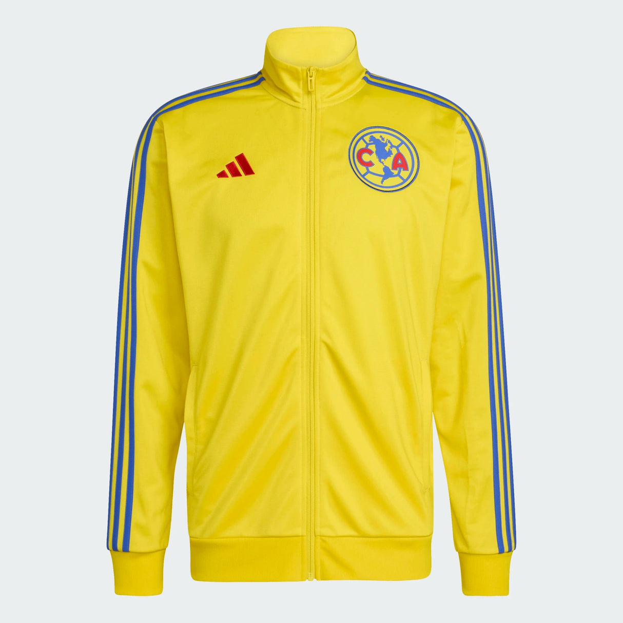 adidas Club America DNA Track Top Men's Soccer Jacket - Yellow - Best Buy Soccer