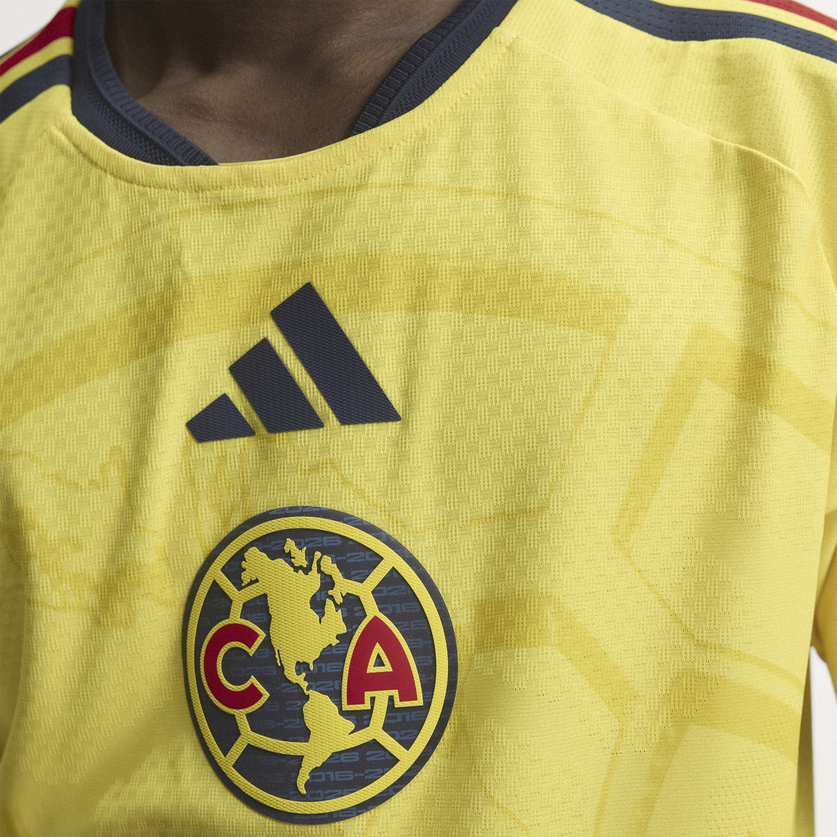 adidas Club America Home Authentic Soccer Jersey 26/27 - Yellow - Best Buy Soccer