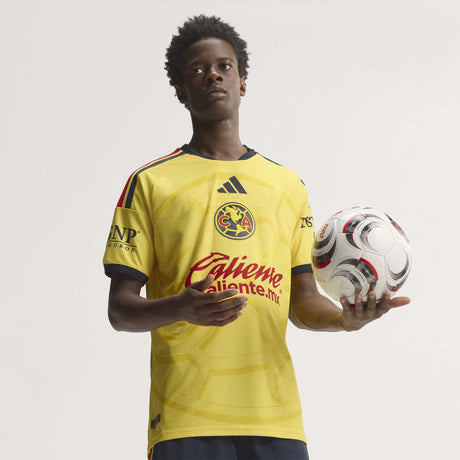 adidas Club America Home Authentic Soccer Jersey 26/27 - Yellow - Best Buy Soccer