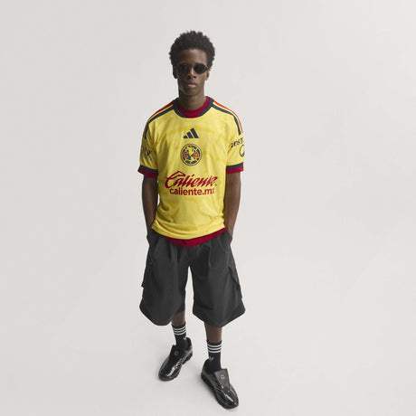 adidas Club America Home Authentic Soccer Jersey 26/27 - Yellow - Best Buy Soccer