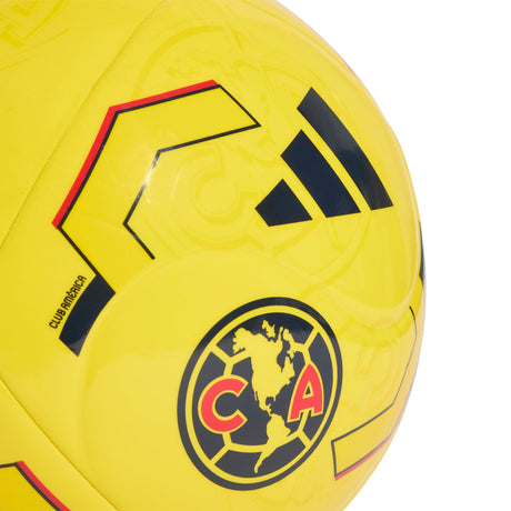 adidas Club America Home Club Soccer Ball - Yellow/Red - Best Buy Soccer