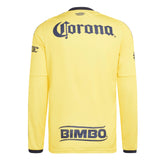 adidas Club America Home Long Sleeve Men's Soccer Jersey 26/27 - Yellow - Best Buy Soccer