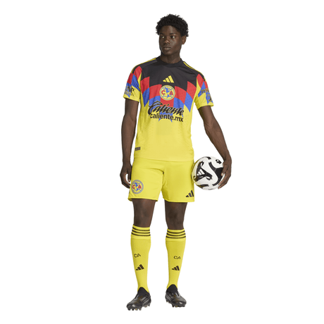 adidas Club América Home Men's Authentic Jersey 25/26 Yellow - Best Buy Soccer