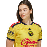 adidas Club America Home Women's Soccer Jersey 26/27 - Yellow - Best Buy Soccer