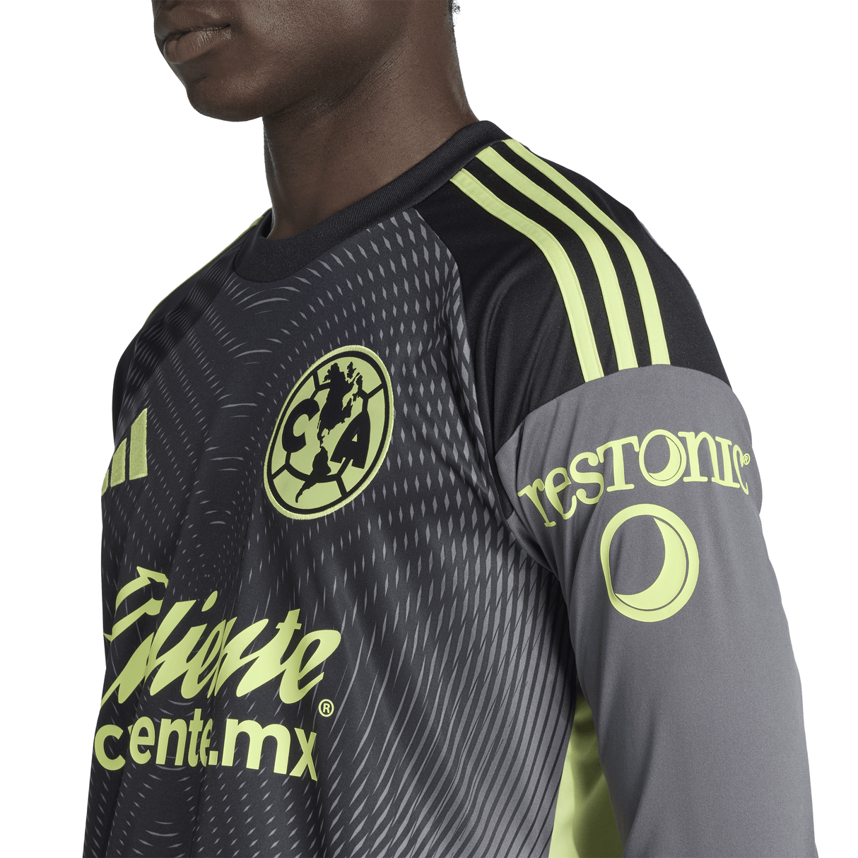 adidas Club América Long Sleeve Men's Goalkeeper Jersey 25/26 - Grey - Best Buy Soccer