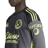 adidas Club América Long Sleeve Men's Goalkeeper Jersey 25/26 - Grey - Best Buy Soccer