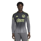 adidas Club América Long Sleeve Men's Goalkeeper Jersey 25/26 - Grey - Best Buy Soccer