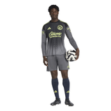 adidas Club América Long Sleeve Men's Goalkeeper Jersey 25/26 - Grey - Best Buy Soccer