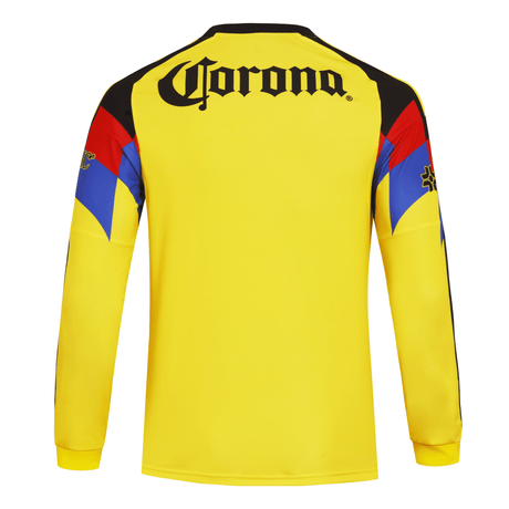 adidas Club América Long Sleeve Men's Home Jersey 25/26 - Yellow - Best Buy Soccer