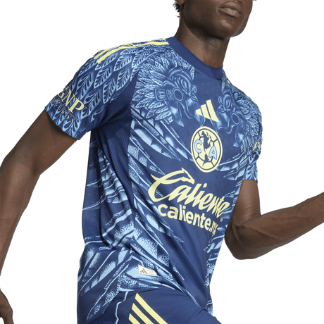 adidas Club América Men's Away Authentic Soccer Jersey 25/26 - Blue - Best Buy Soccer