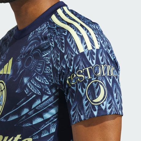 adidas Club América Men's Away Soccer Jersey 25/26 -Blue - Best Buy Soccer